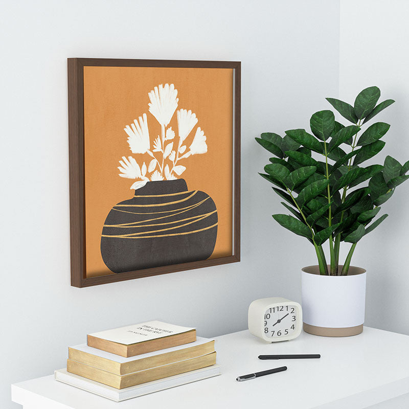 Viviana Gonzalez Retro Still Life 4 Recessed Framing Square