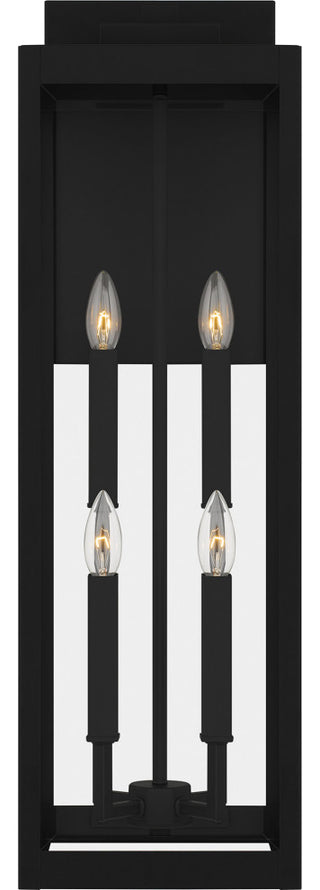 Quoizel WVR8209 Westover 4 Light 30" Tall Wall Sconce - Earth Black