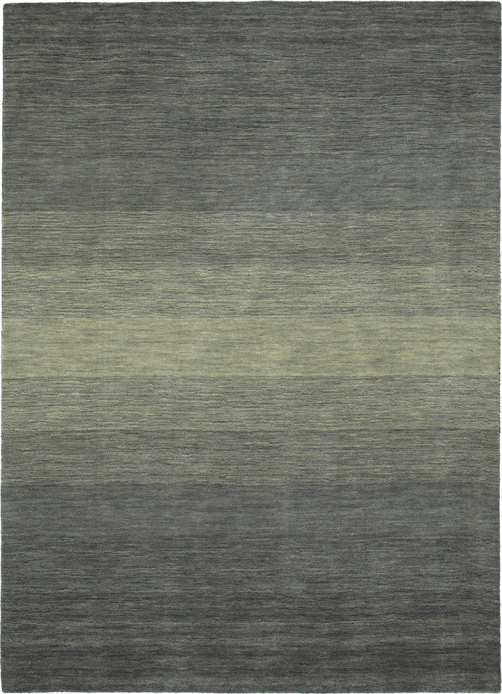 Kaleen Shades Handmade Rug, Gray, 9'6"x13'