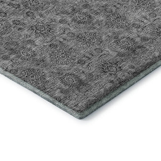 Premium Machine Washable Mayfield AMF702 Gray 2'3" x 7'6" Runner Rug