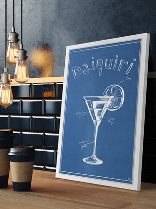 "Daiquiri" Framed Painting Print, 16"x24"