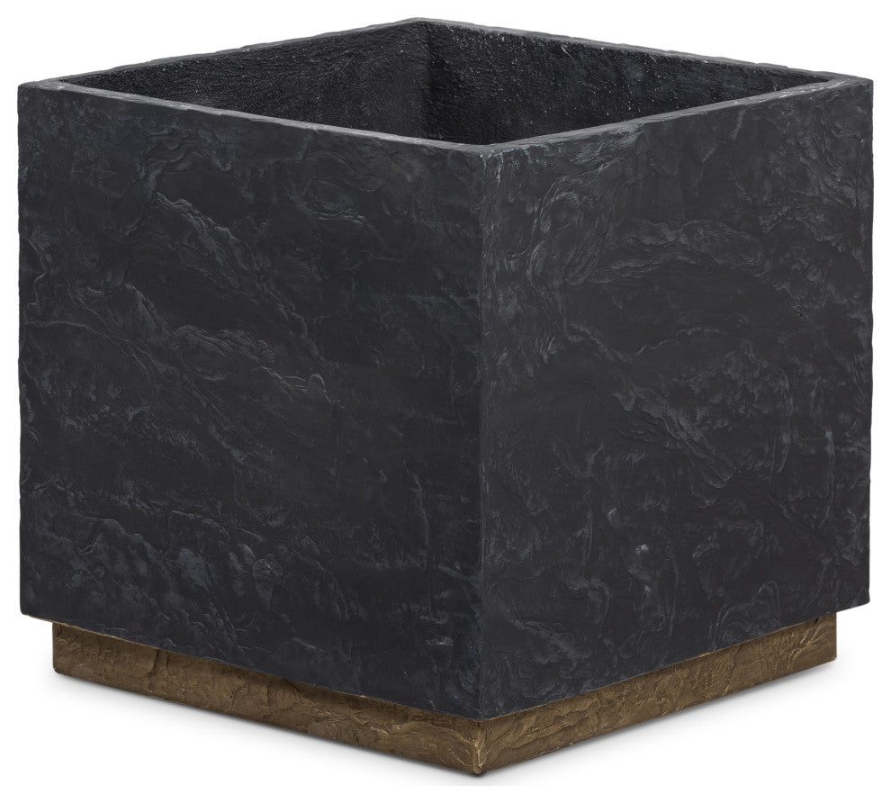 Ely Planter-Dark Slate