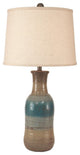 Surf Faux Clay Jug Table Lamp