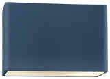 Ambiance Large ADA Rectangle Wall, Outdoor Closed Top, 12", Midnight Sky