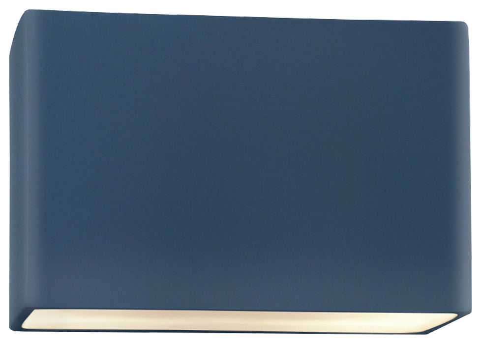 Ambiance Large ADA Rectangle Wall, Outdoor Closed Top, 12", Midnight Sky