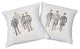 Honorable Men Pillows, Set of 2