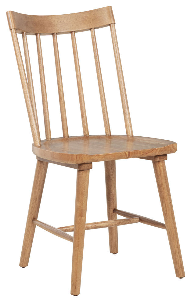 Middleton Solid Wood Dining Side Chair Brown, Set of 2