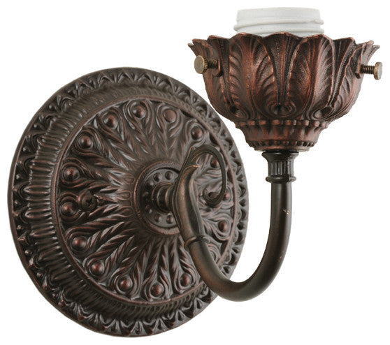 Meyda lighting 20105 5" Wide Mahogany Bronze Wall Sconce Hardware
