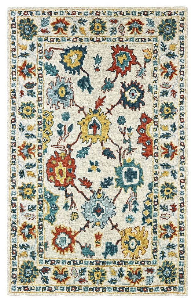 Oriental Weavers Sphinx Zahra 75507 Rug, Ivory/Gold, 10'0"x13'0"
