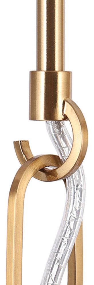 LNC 1-Light Polished Gold Modern/Contemporary Mini Kitchen Island Light