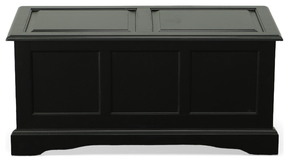 Camden Blanket Chest, Antique Black