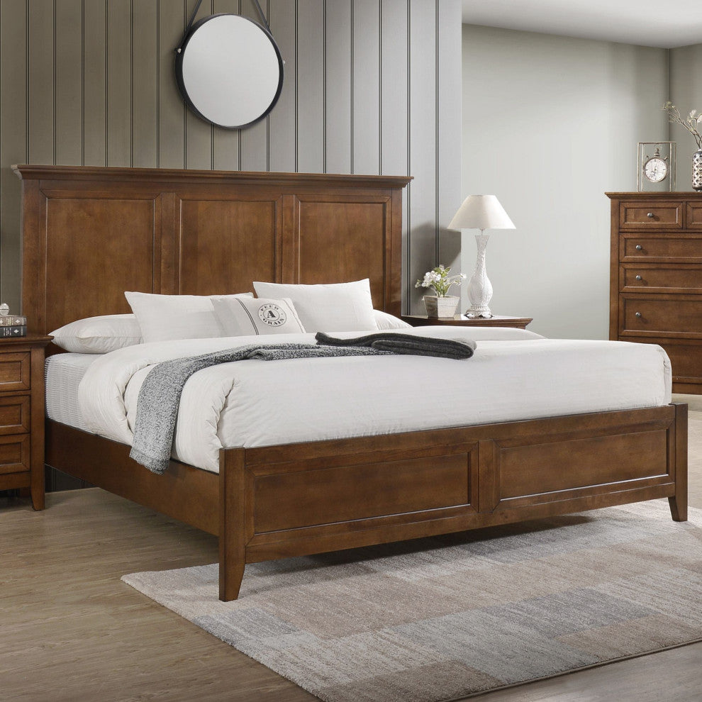 San Mateo Storage Platform Bed, Tuscan, Queen