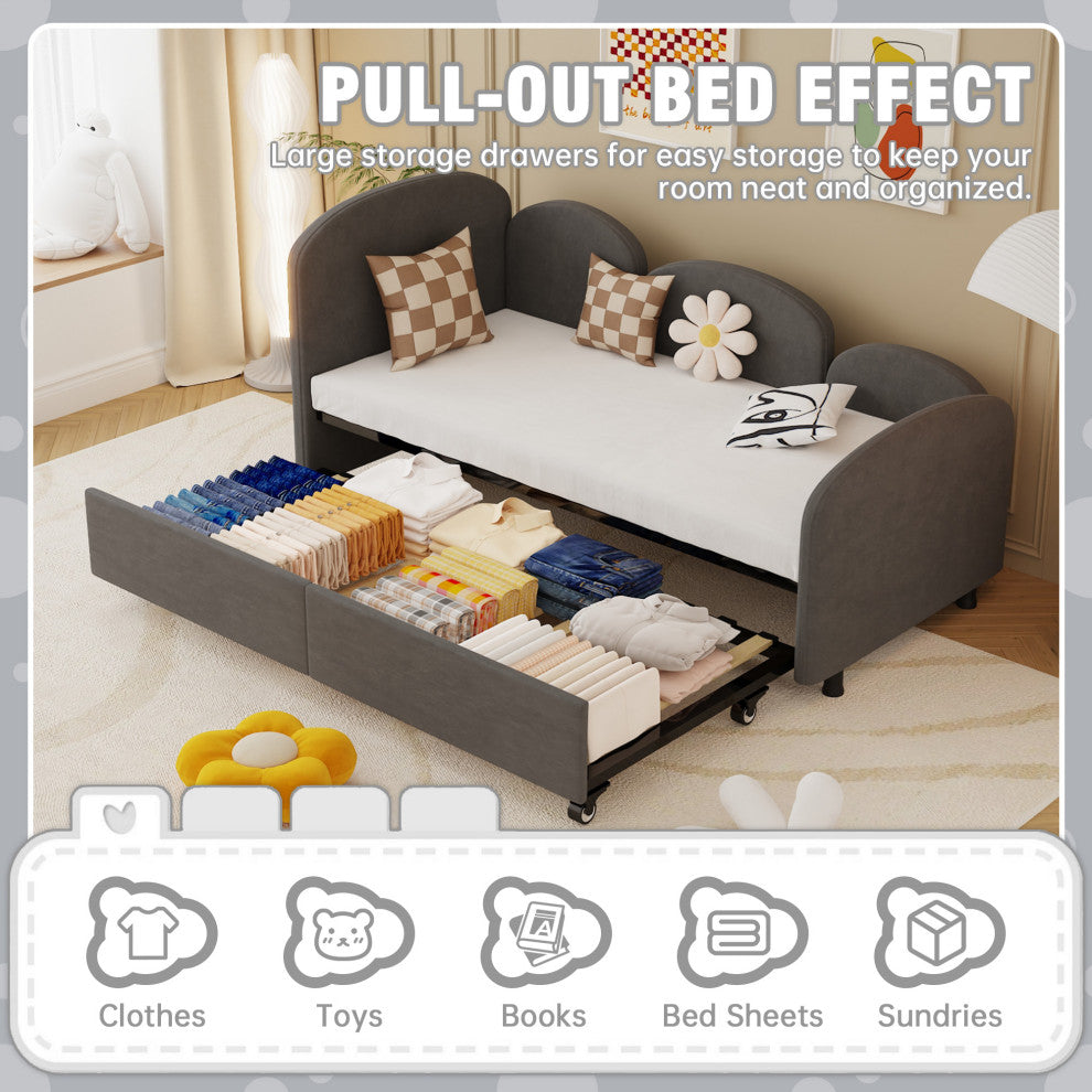 Gewnee Twin Size Twin Size Bed frames