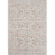 5' X 8' Beige Botanical Area Rug
