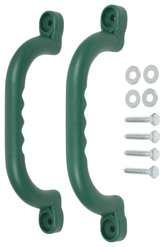 Playground Handles, Set of 2, 10", Green