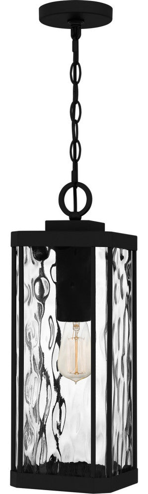 Quoizel BCR1907MBK 1-Light Outdoor Hanging Lantern, Balchier