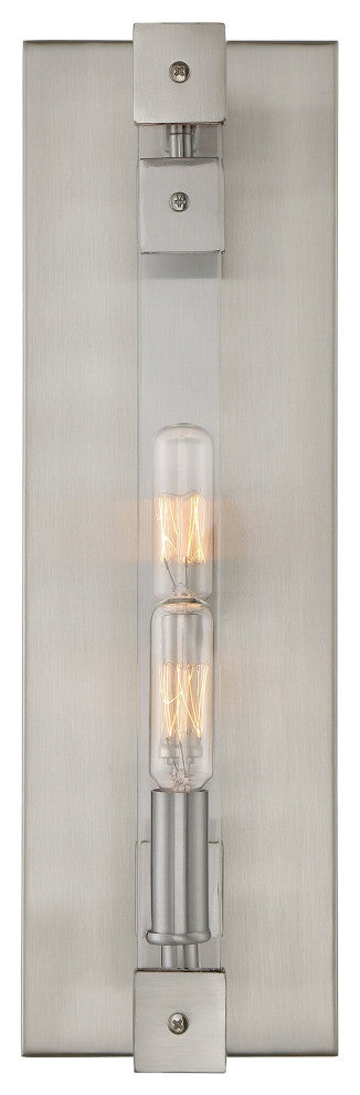 Varaluz Halcyon 2-Light 16" Wall Sconce, Satin Nickel