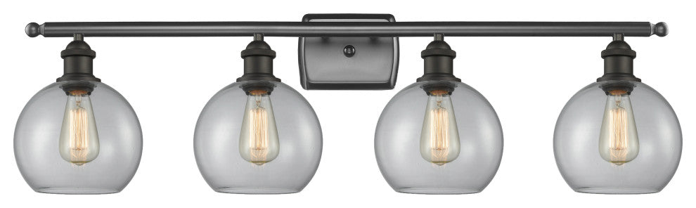 Innovations Lighting 516-4W-OB-G122-8-LED 4 Light 36" Bath Vanity Light