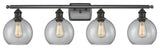 Innovations Lighting 516-4W-OB-G122-8-LED 4 Light 36" Bath Vanity Light