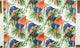 Tropical parrot jungle fabric macaw home decorating material , Standard Cut