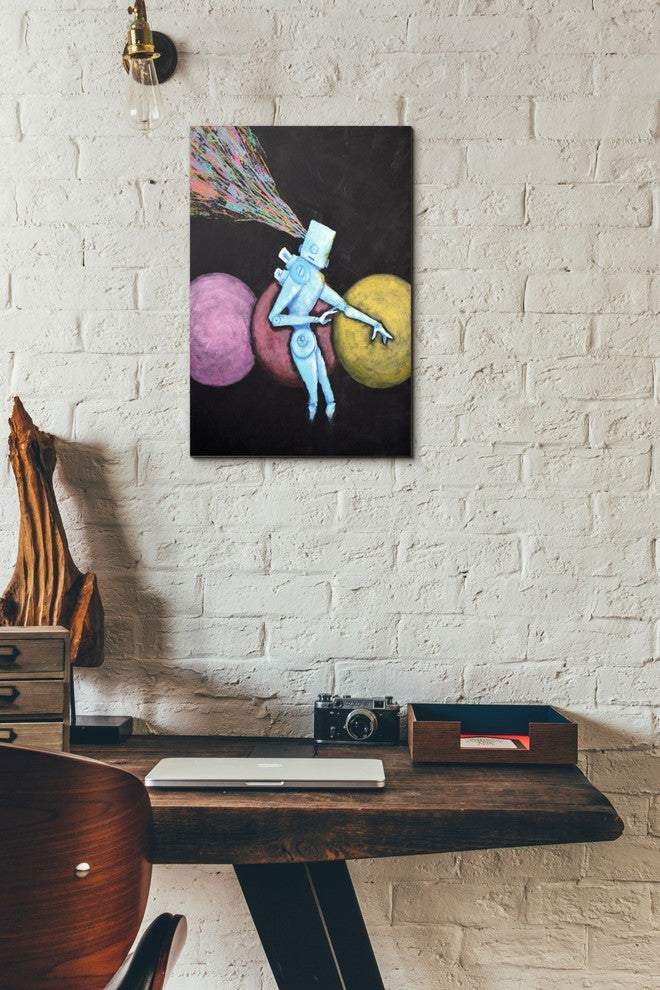 Epic Graffiti "Breakout" Giclee Canvas Wall Art, 12"x18"