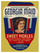 "Georgia Maid Sweet Pickles" Digital Paper Print by Retrolabel, 19"x24"