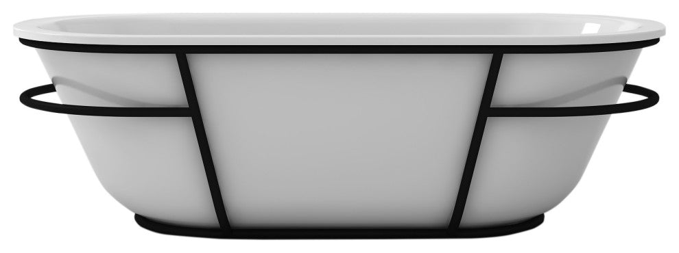 Eden 67" Freestanding Bathtub with no faucet