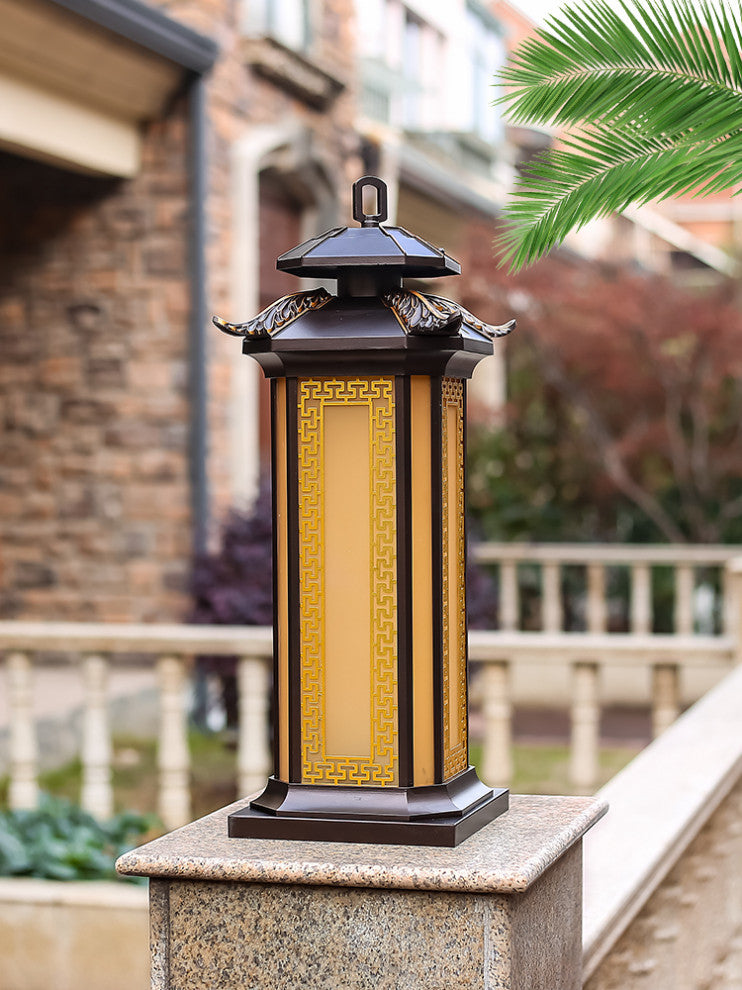 Luxury Outdoor Vintage Waterproof Lamp for Courtyard, Balcony