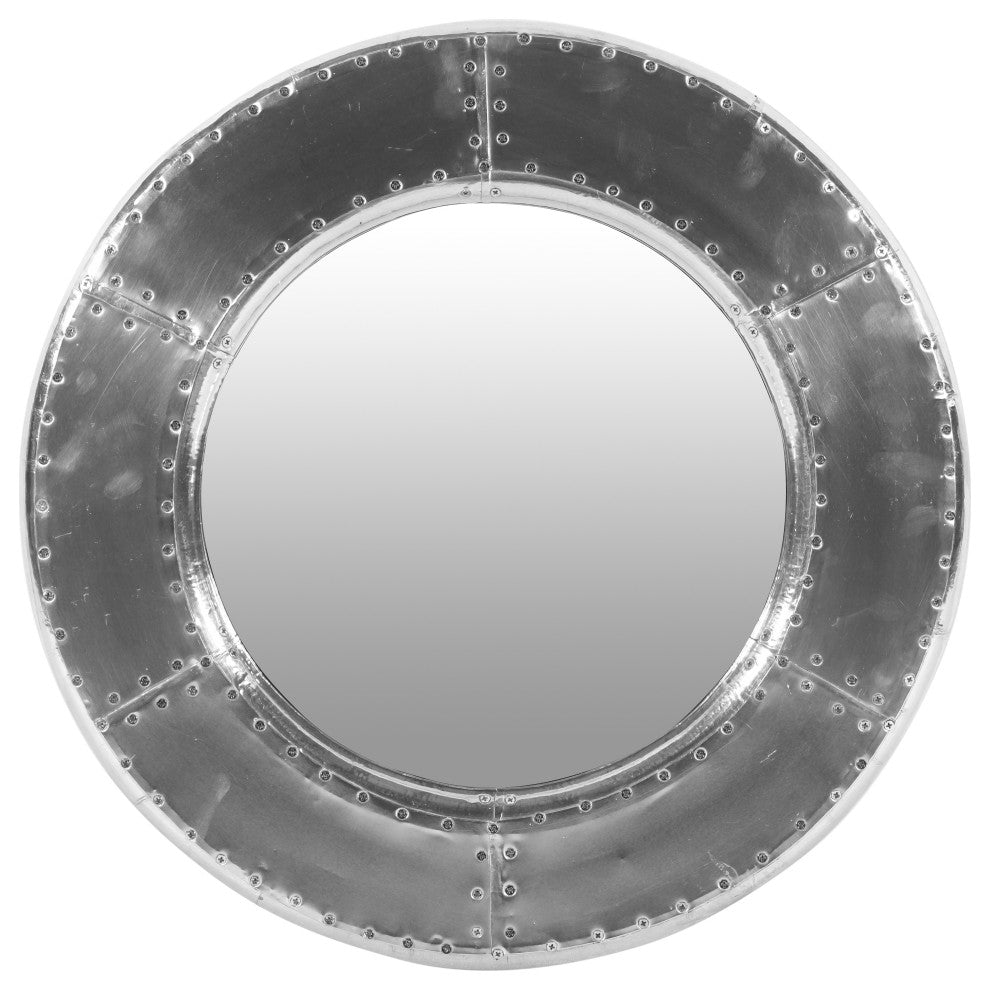 Aviator Aluminum Mirror, 21"