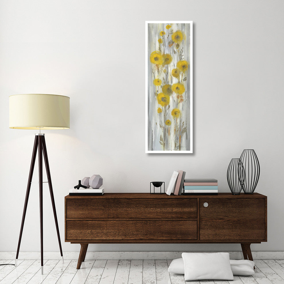 "Roadside Flowers II" Digital Paper Print by Silvia Vassileva, 20"x56"