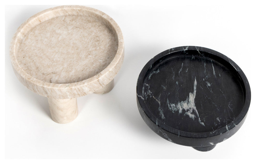 Kanto Bowls,Set of 2-Polished Black