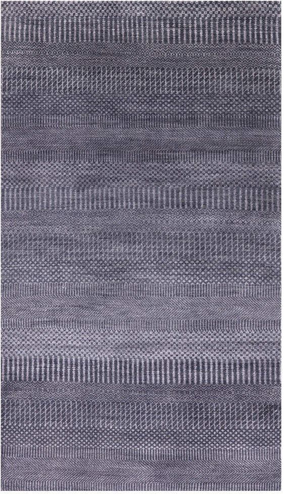 Savannah Grass Hand Knotted Wool and Silk Rug 3' 0" X 5' 2" Q11525