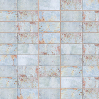 Biarritz Ceramic Wall Tile, Blue