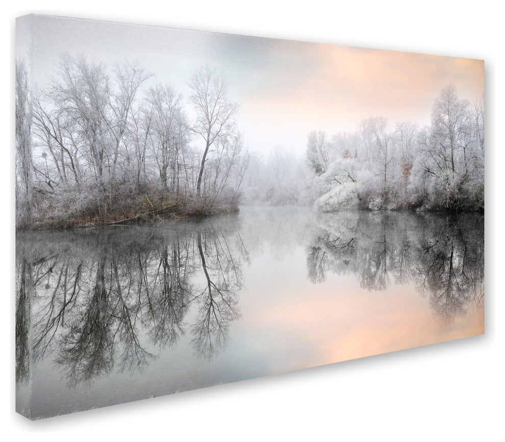 Philippe Sainte-Laudy 'White Silence' Canvas Art, 30" x 47"