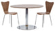 Modway Rostrum 3 Piece Dining Set, Walnut