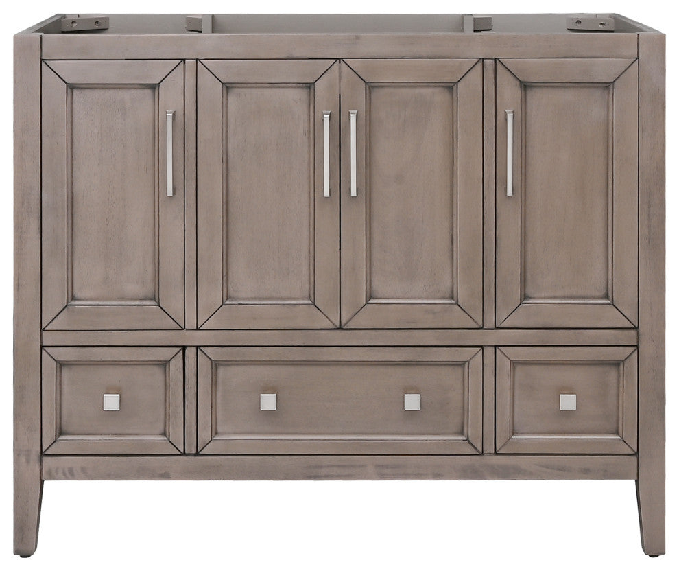 Avanity Everette 42 in. Vanity Only in Gray Oak