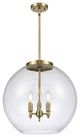 Athens Pendant, Antique Brass, Seedy, Seedy