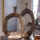 Uttermost Kyler Textured Bronze Vases Set of 2