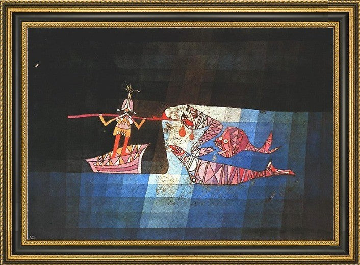 Paul Klee Battle Scene Comic Fantastic Opera Seafarer