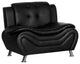 Camille Black Living Room Collection, Chair