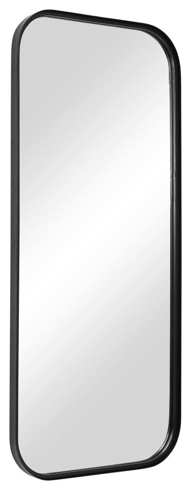 Concord Black Tall Iron Mirror
