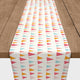 Colorful Summer Triangles 16x90 Table Runner