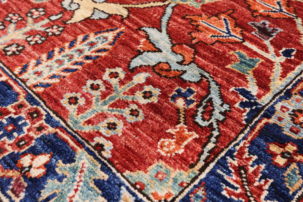Runner Handmade Persian Fine Serapi Wool Rug 1' 11" X 5' 10" - Q12459