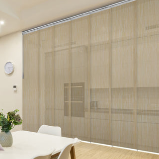 Aldi 7-Panel Track Extendable Vertical Blinds 110-153"W