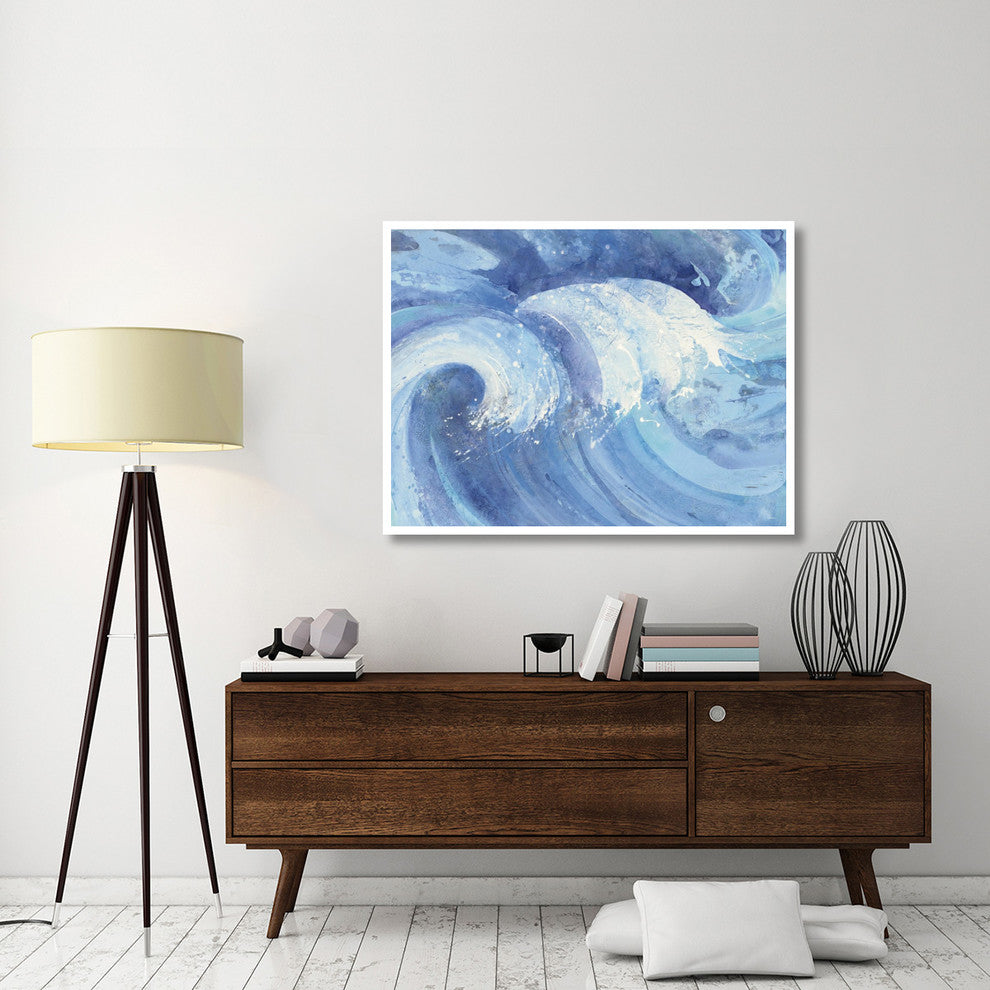 "The Big Wave" Digital Paper Print by Albena Hristova, 50"x38"