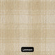 Pastel Colors 3/8 Thick Indoor Area Rug Carpet, Lemon, 6x9