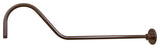 41" Architectural Bronze RLM Goose Neck