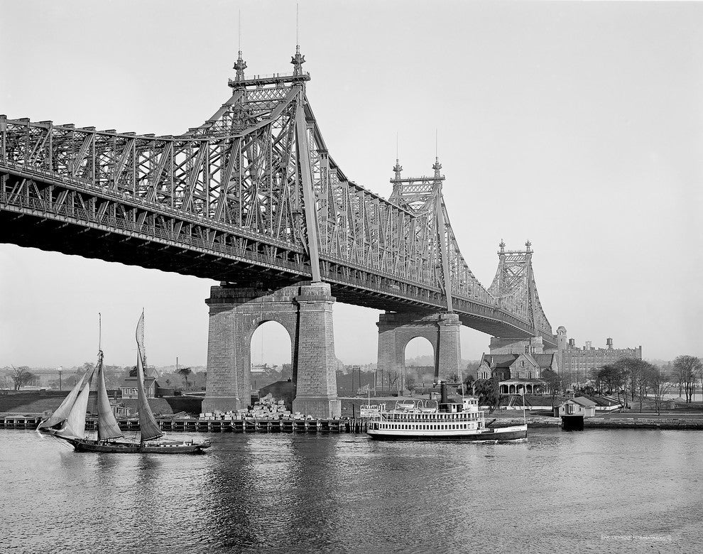 Blackwell''s Island, Queensboro Bridge, New York, N.Y. Print