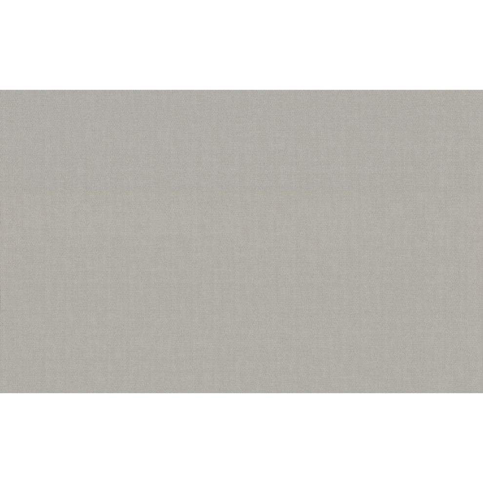 Light Gray Metallic Panama Weave Wallpaper