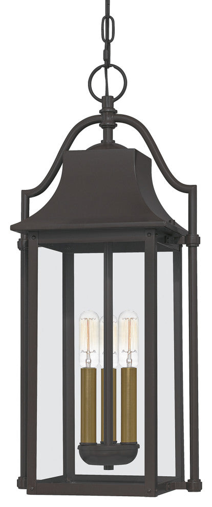 Quoizel MAN1511 Manning 3 Light 9"W Pendant - Western Bronze